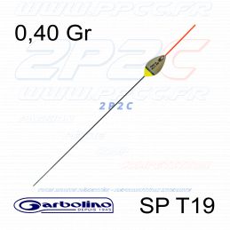 GARBOLINO - FLOTTEUR COMPÉTITION SP T19 - TITANE - 0,40 Gr - 001