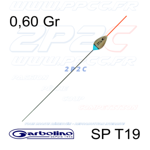 GARBOLINO - FLOTTEUR COMPÉTITION SP T19 - TITANE - 0,60 Gr - 001
