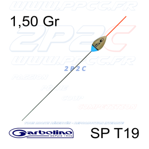 GARBOLINO - FLOTTEUR COMPÉTITION SP T19 - TITANE - 1,50 Gr - 001