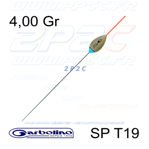 GARBOLINO - FLOTTEUR COMPÉTITION SP T19 - TITANE - 4,00 Gr - 001