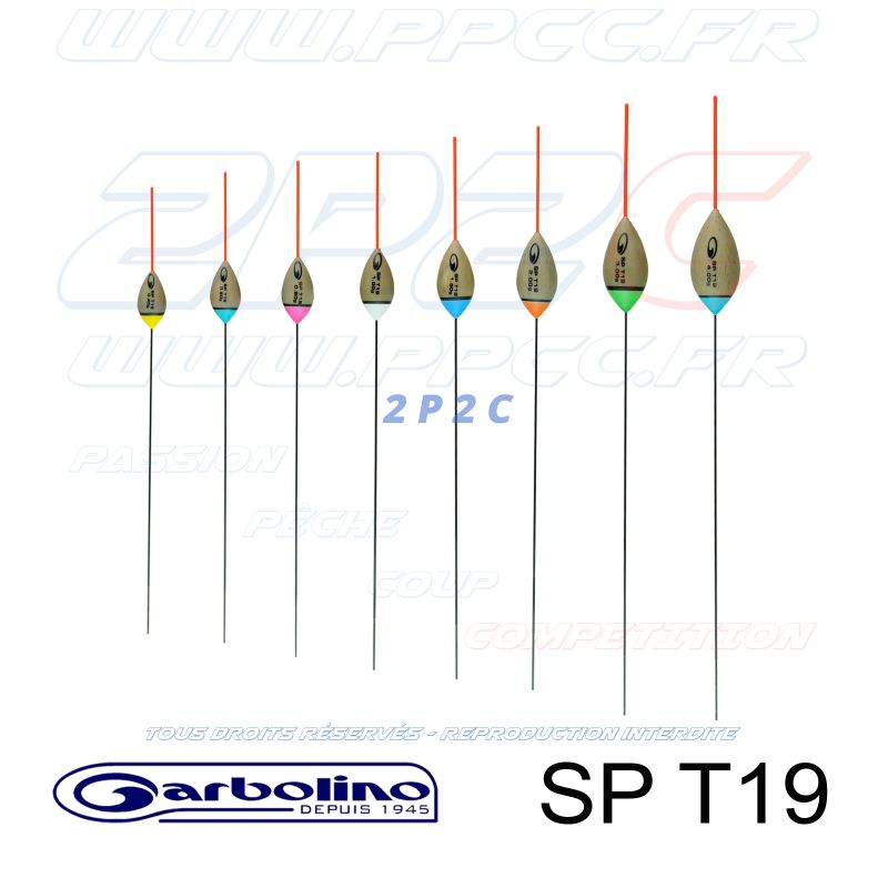 GARBOLINO - FLOTTEUR COMPÉTITION SP T19 - TITANE - GAMME - 001