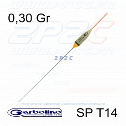GARBOLINO - FLOTTEUR COMPÉTITION SP T14 - TITANE - 0,30 Gr - 001