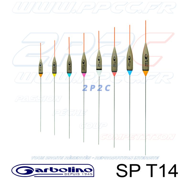 GARBOLINO - FLOTTEUR COMPÉTITION SP T14 - TITANE - GAMME - 001