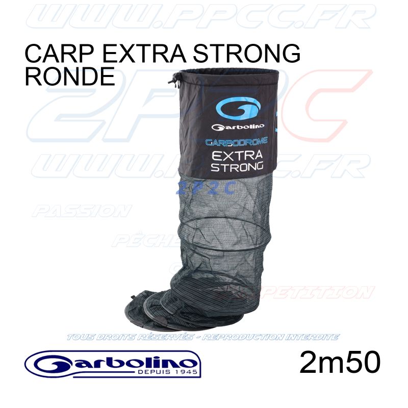 GARBOLINO - BOURRICHE GARBODROME CARP - CARP EXTRA STRONG RONDE longueur 2m50 - G - 001