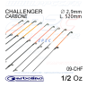 GARBOLINO - SCION PLEIN CARBON - GAMME CHALLENGER (2,9 MM)