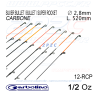 GARBOLINO - SCION PLEIN CARBON - GAMME SILVER BULLET / SUPER ROCKET (2,8 MM)