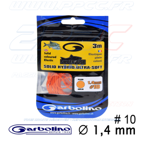 GARBOLINO - ELASTIQUE SOLID HYBRID ULTRA SOFT - 3m00 - 1,0 mm - GOMAJ0350-1.4 - PHOTO 001