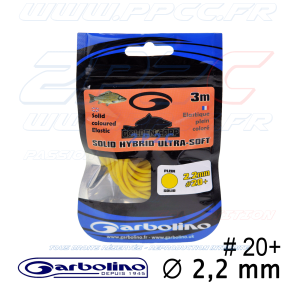 GARBOLINO - ELASTIQUE SOLID HYBRID ULTRA SOFT - 3m00 - 1,0 mm - GOMAJ0350-2.2 - PHOTO 001