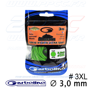 GARBOLINO - ELASTIQUE SOLID HYBRID ULTRA SOFT - 3m00 - 1,0 mm - GOMAJ0350-3.0 - PHOTO 001