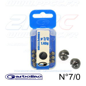 GARBOLINO - PLOMBS COMPETITION - BOITE INDIVIDUELLE DE RECHARGE DE 30 Gr - G - 001