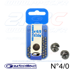 GARBOLINO - PLOMBS COMPETITION - BOITE INDIVIDUELLE DE RECHARGE DE 30 Gr - G - 001