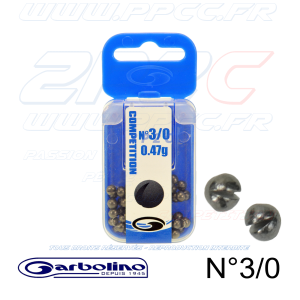 GARBOLINO - PLOMBS COMPETITION - BOITE INDIVIDUELLE DE RECHARGE DE 30 Gr - G - 001