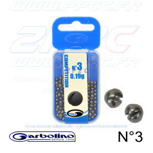 GARBOLINO - PLOMBS COMPETITION - BOITE INDIVIDUELLE DE RECHARGE DE 30 Gr - G - 001