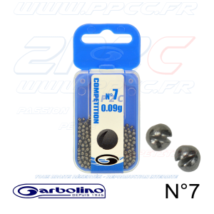 GARBOLINO - PLOMBS COMPETITION - BOITE INDIVIDUELLE DE RECHARGE DE 30 Gr - G - 001