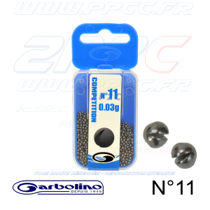 GARBOLINO - PLOMBS COMPETITION - BOITE INDIVIDUELLE DE RECHARGE DE 30 Gr - G - 001