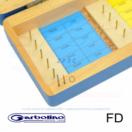 GARBOLINO - BOITE A BAS DE LIGNE COMPETITION BOIS GOLD - FORMAT FD - SPECIALE FFEDER - G - 006