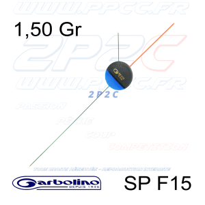 GARBOLINO - FLOTTEUR PLAT COMPÉTITION SP F15 - 1,50 Gr - 001