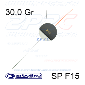 GARBOLINO - FLOTTEUR PLAT COMPÉTITION SP F15 - 30,0 Gr - 001