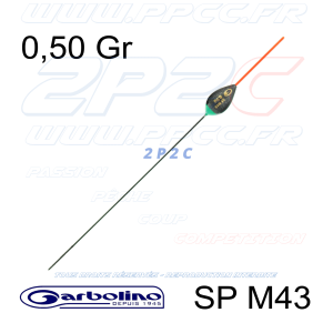 GARBOLINO - FLOTTEUR COMPÉTITION SP M43 - 0,50 Gr - 001