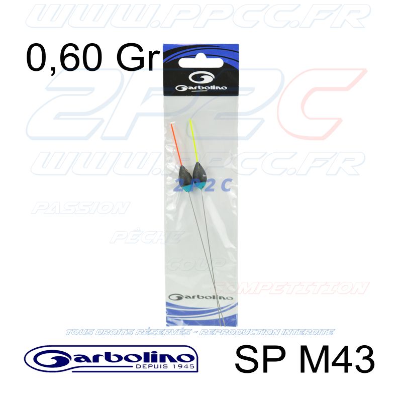 GARBOLINO - PACK 2x FLOTTEURS COMPÉTITION SP M43