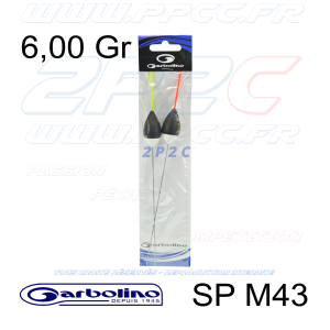 GARBOLINO - PACK 2x FLOTTEURS COMPÉTITION SP M43 - 6,00 Gr - 001