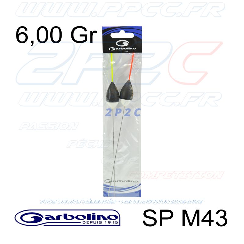 GARBOLINO - PACK 2x FLOTTEURS COMPÉTITION SP M43