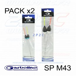 GARBOLINO - PACK 2x FLOTTEURS COMPÉTITION SP M43 - GAMME - 001