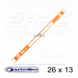 GARBOLINO - PLIOIR ORANGE 26 CM X 13 MM