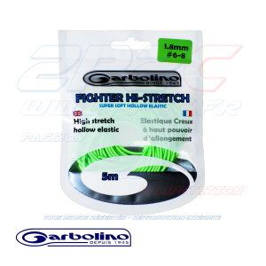 GARBOLINO - ELASTIQUE CREUX SUPER SOFT FIGHTER - Longueur 5m00 - Diamètre 1,8 mm