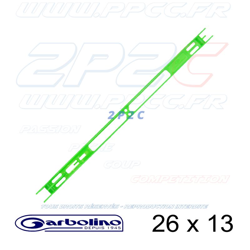 GARBOLINO - PLIOIR VERT 26 CM X 13 MM