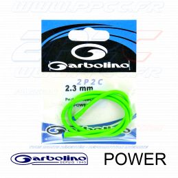 GARBOLINO - FRONDE PERFECT TOUCH - ELASTIQUE DE REMPLACEMENT - POWER - 2,3 mm VERT - 001