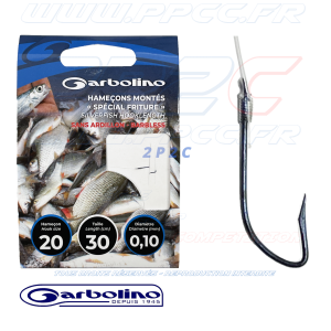 GARBOLINO - HAMEÇONS SANS ARDILLON SPECIAL FRITURE - MONTÉS - Photo  Hameçon n°20