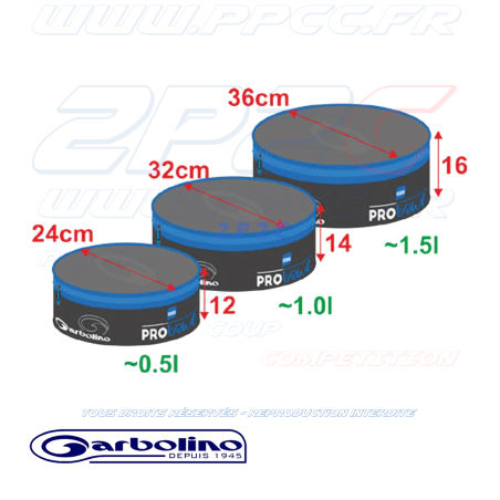 Seau à Amorce Preston Supera X Bowl 1.5L