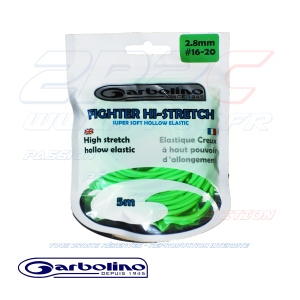 GARBOLINO - ELASTIQUE CREUX SUPER SOFT FIGHTER - Longueur 5m00 - Diamètre 2,8 mm