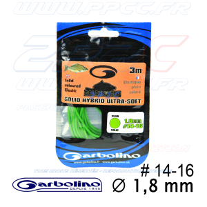 GARBOLINO - ELASTIQUE SOLID HYBRID ULTRA SOFT - 3m00 - 1,0 mm - GOMAJ0350-1.8 - PHOTO 001