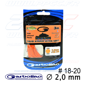 GARBOLINO - ELASTIQUE SOLID HYBRID ULTRA SOFT - 3m00 - 1,0 mm - GOMAJ0350-2.0 - PHOTO 001