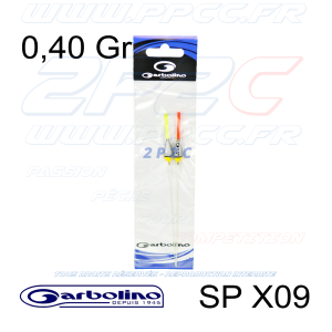 GARBOLINO - PACK 2 FLOTTEURS COMPÉTITION CARPE SP X09 - GOMCG0909-0040 - PHOTO 001