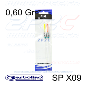 GARBOLINO - PACK 2 FLOTTEURS COMPÉTITION CARPE SP X09 - GOMCG0909-0060 - PHOTO 001