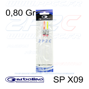 GARBOLINO - PACK 2 FLOTTEURS COMPÉTITION CARPE SP X09 - GOMCG0909-0080 - PHOTO 001