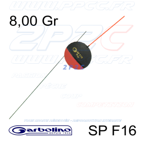 GARBOLINO - FLOTTEUR PLAT COMPÉTITION SP F16 - 8,00 Gr - GOMAJ0216-0800 - PHOTO 001