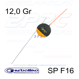 GARBOLINO - FLOTTEUR PLAT COMPÉTITION SP F16 - 12,00 Gr - GOMAJ0216-1200 - PHOTO 001