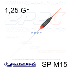 GARBOLINO - FLOTTEUR COMPÉTITION SP M15 - 1,25 Gr - GOMAF0115-0125 - PHOTO 001