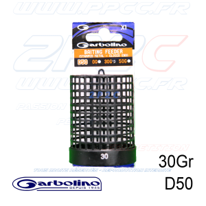 GARBOLINO - BAITING FEEDER - STAMPED METAL - CLOSED END - GOMAF0305D50-30 - PHOTO 001