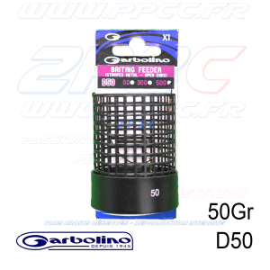 GARBOLINO - BAITING FEEDER - STAMPED METAL - OPEN ENDS - GOFAM0306D50-50 - PHOTO 001