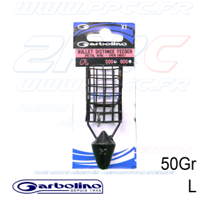 GARBOLINO - BULLET DISTANCE FEEDER - METAL WIRE - OPEN ENDS GOFAM0325L-50 - PHOTO 001