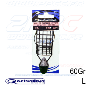 GARBOLINO - BULLET DISTANCE FEEDER - METAL WIRE - OPEN ENDS GOFAM0325L-60 - PHOTO 001