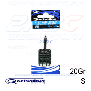 GARBOLINO - FLAT OVAL FEEDER - METAL WIRE - OPEN ENDS - GOFAM0315S-20 - PHOTO 001