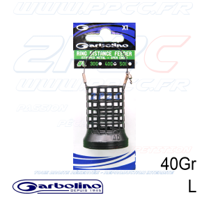 GARBOLINO - RING DISTANCE FEEDER - STAMPED METAL - OPEN ENDS - GOFAM0300L-40 - PHOTO 001