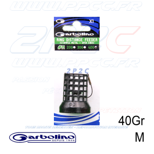 GARBOLINO - RING DISTANCE FEEDER - STAMPED METAL - OPEN ENDS - GOFAM0300M-40 - PHOTO 001