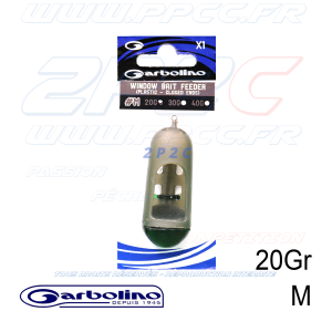 GARBOLINO - WINDOW BAIT FEEDER - PLASTIC - CLOSED ENDS - GOFAM0321M-20 - PHOTO 001